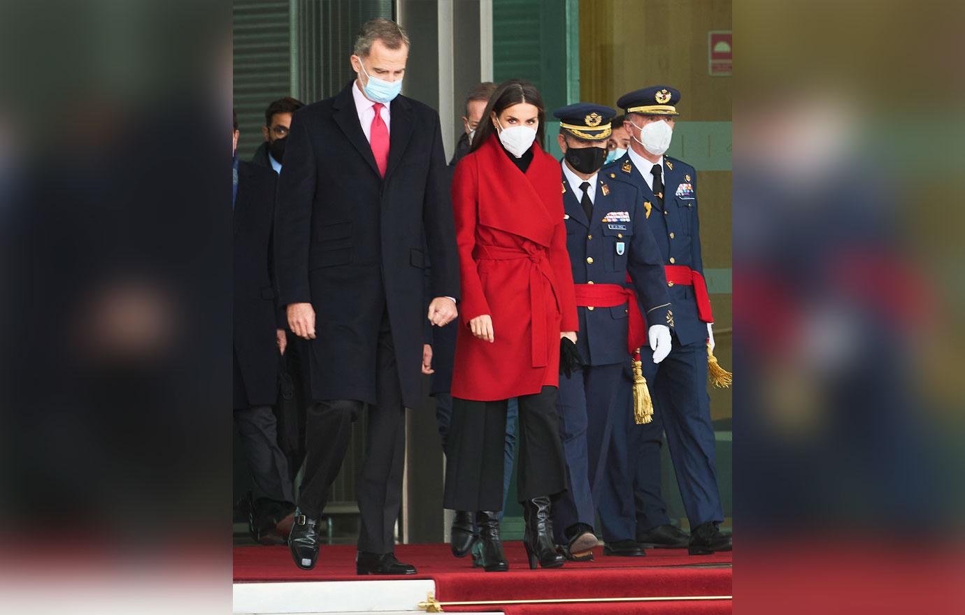 spanish royals depart to sweden for  days state visit