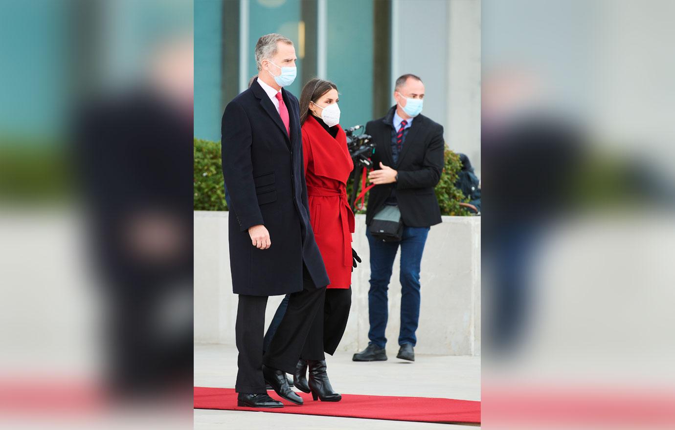 spanish royals depart to sweden for  days state visit