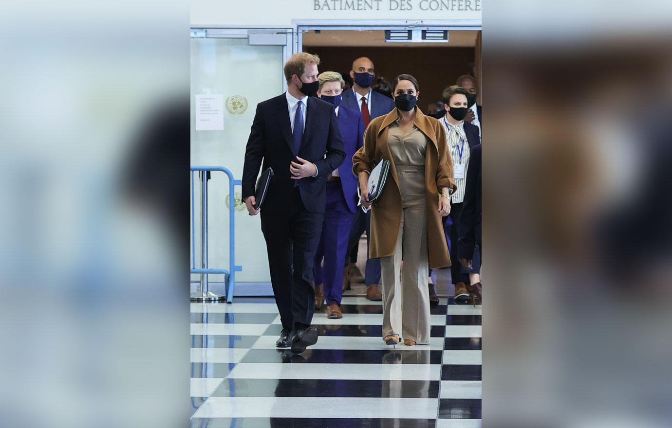 prince harry and meghan markle at the un