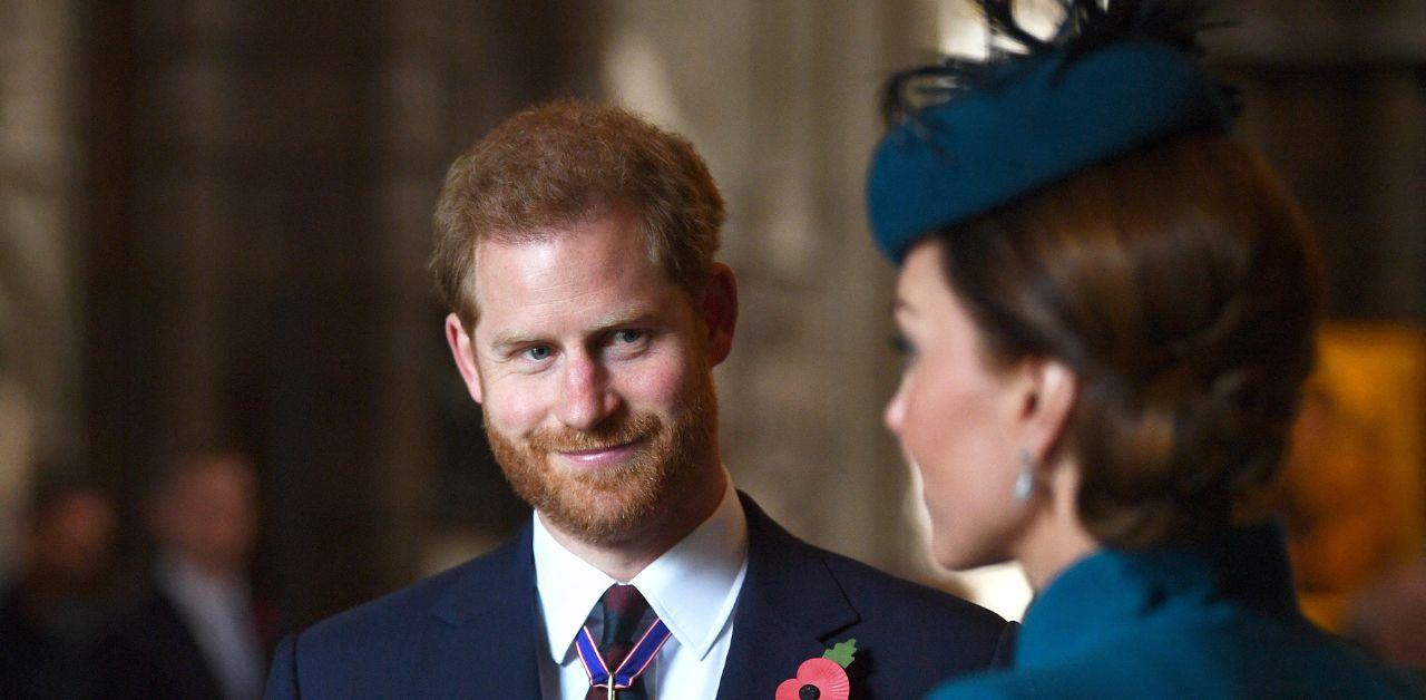 kate middleton contacts prince harry