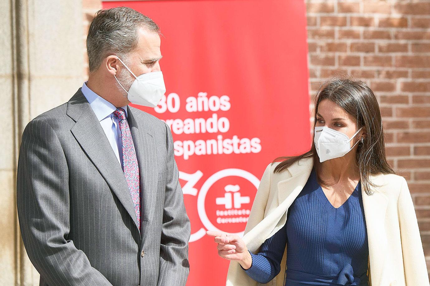 spanish royals queen letizia attends international book day event