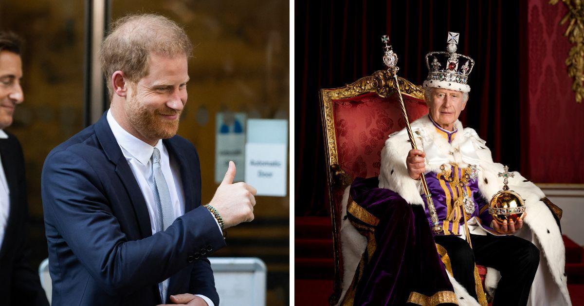 prince harry and king charles iii