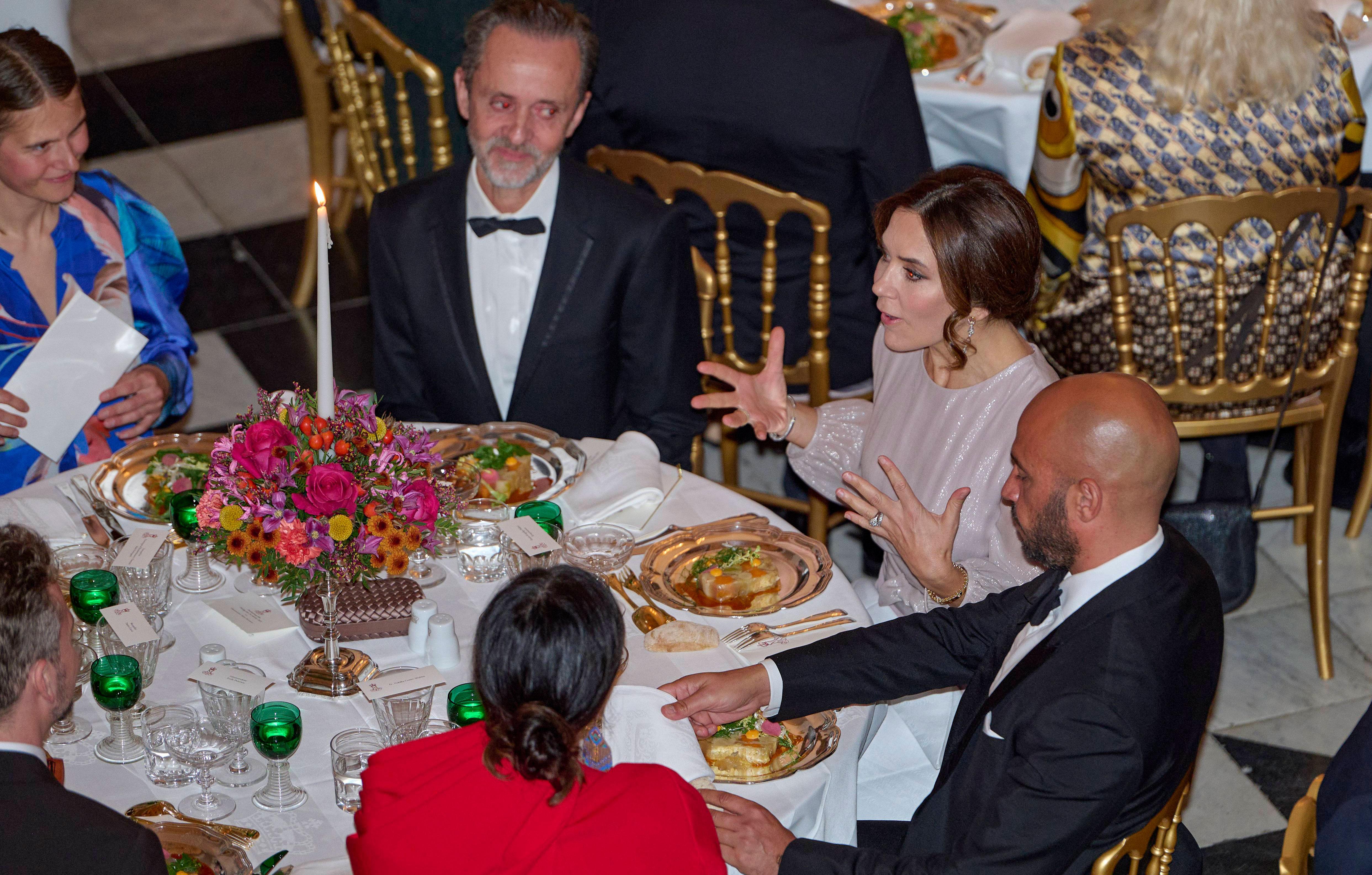 royal dinner at fredensborg royal palace