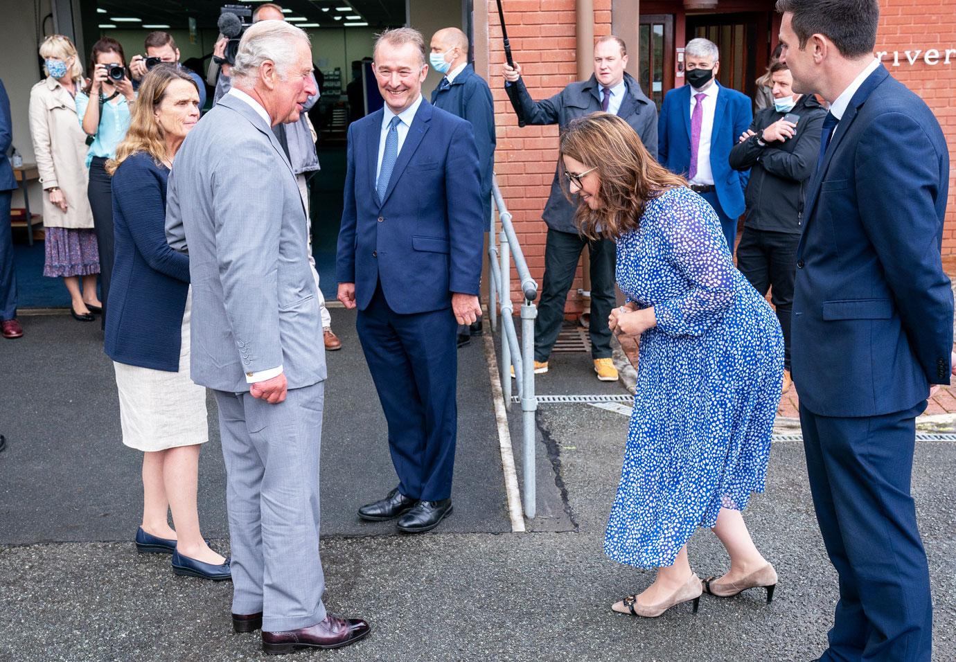 the prince of wales visited riversimple factory and healing center