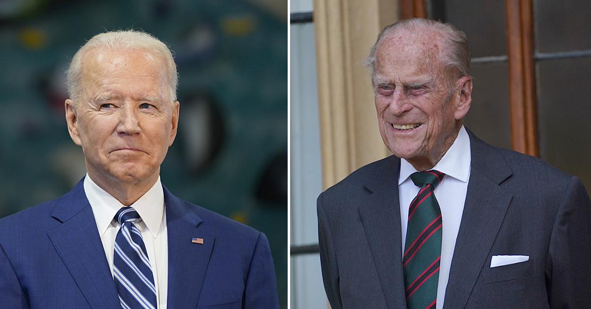 president joe biden makes heartfelt speech about prince philip uk