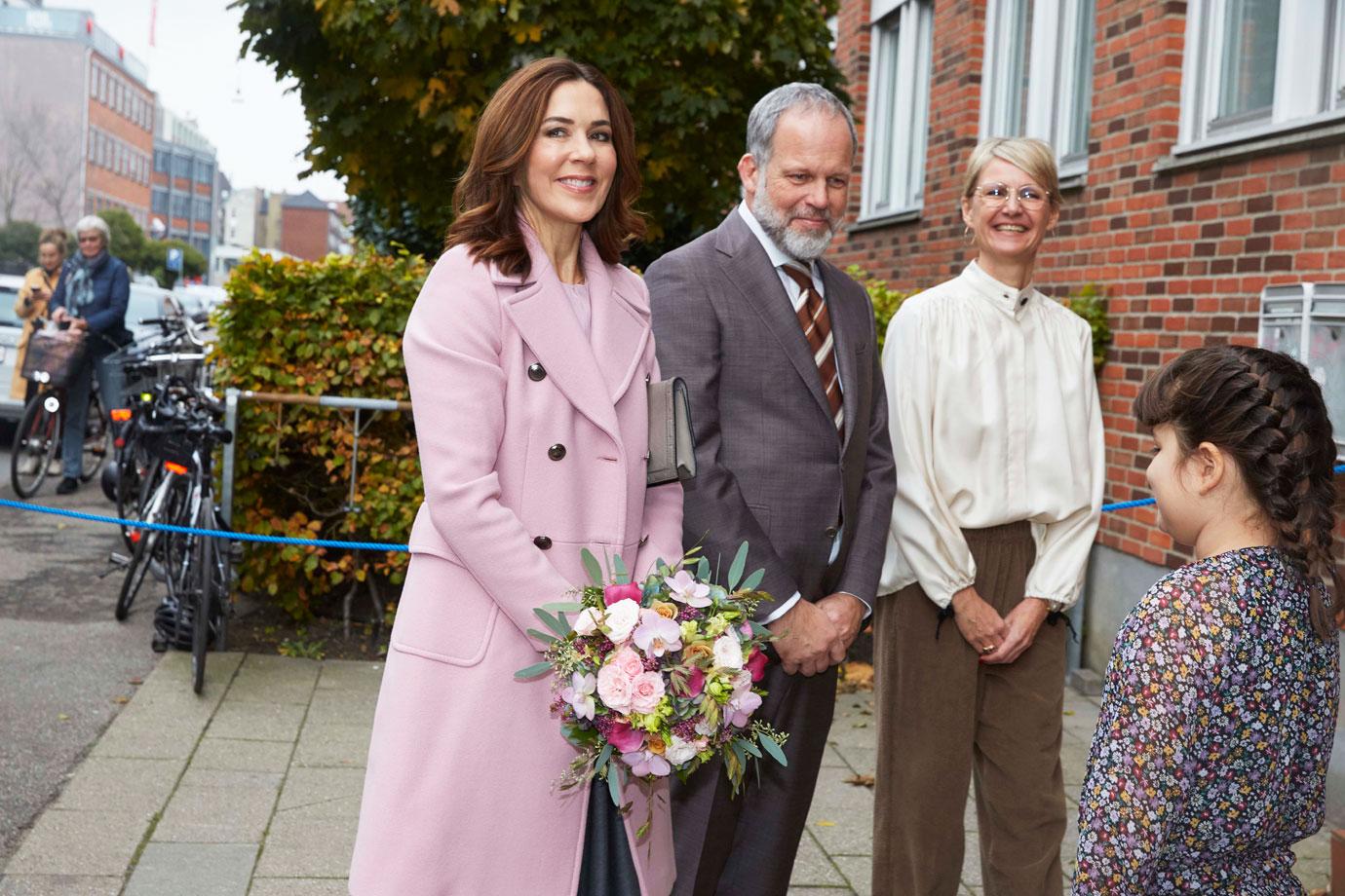 crown princess mary attends an event marking the th anniversary of the psychiatry foundation