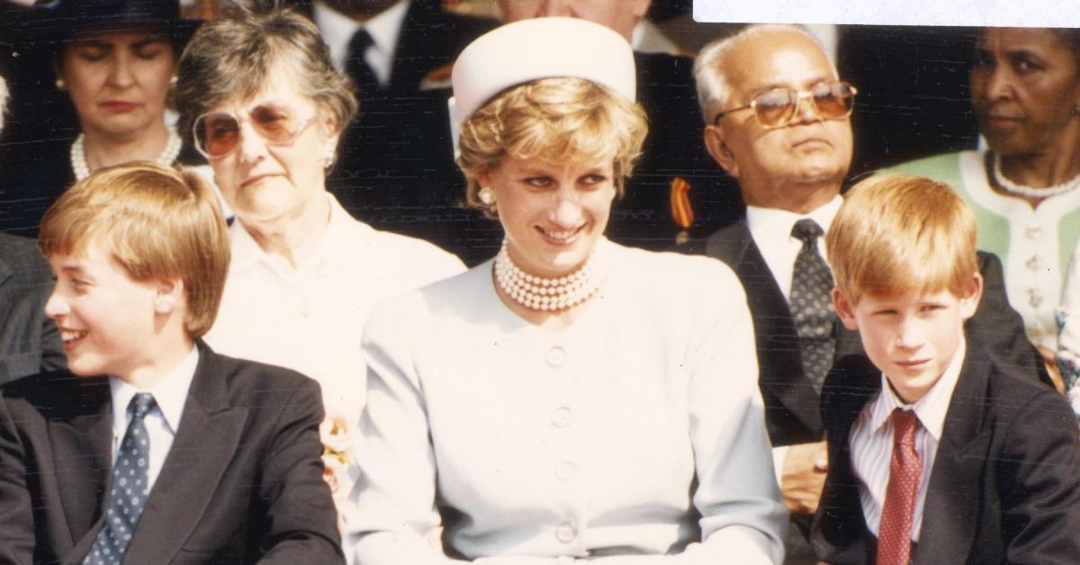 prince harry diana presence