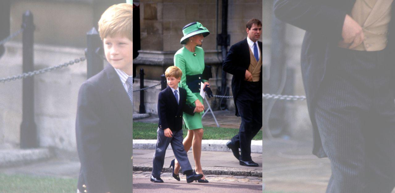 prince harry confesses had no emotions after diana death