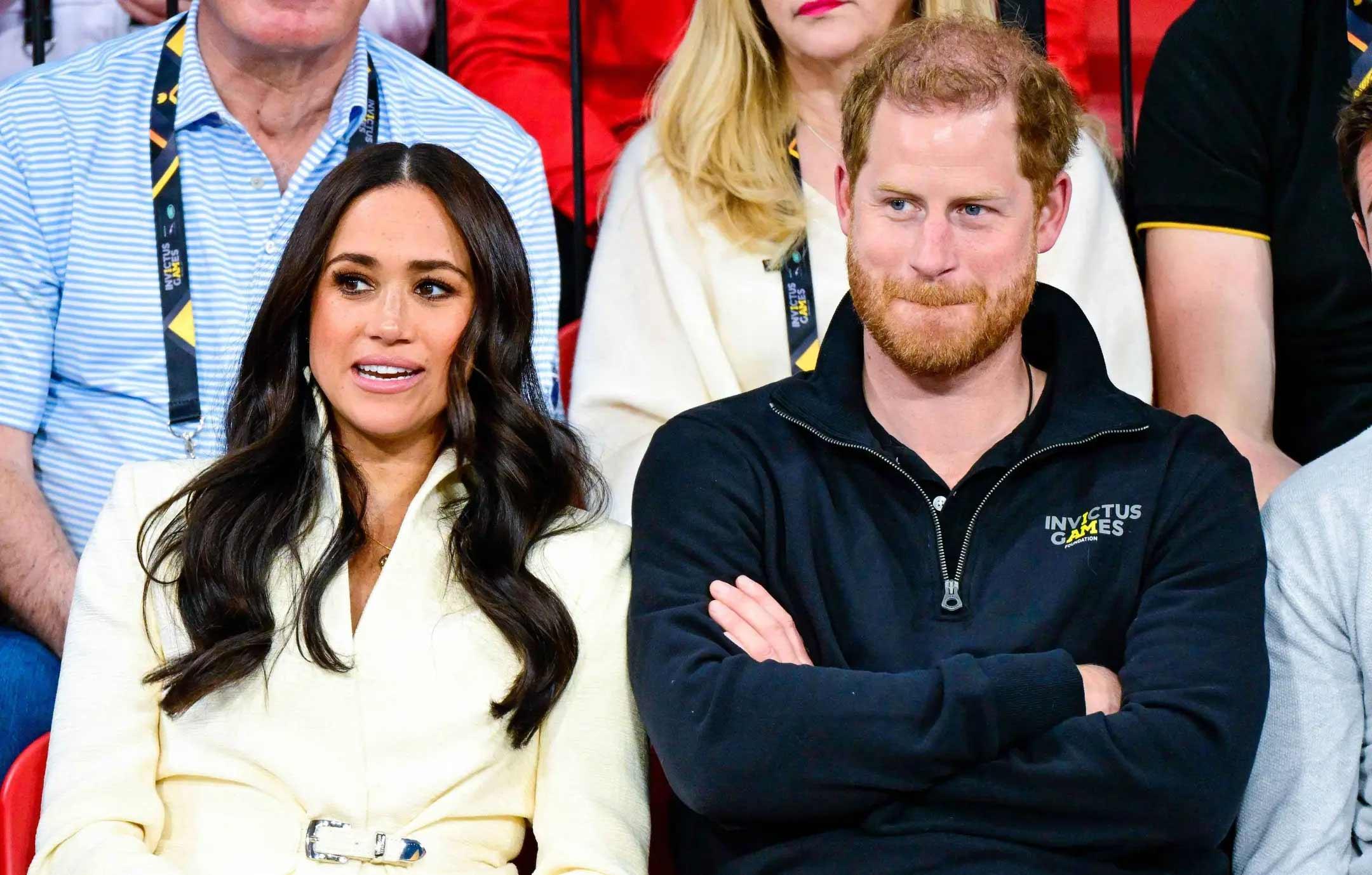 prince harry meghan markle reprimanded telling kate middleton baby brain