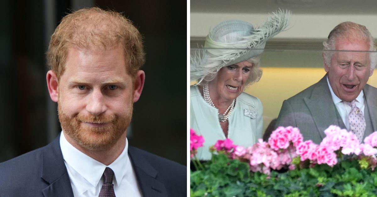 prince harry queen camilla and king charles iii