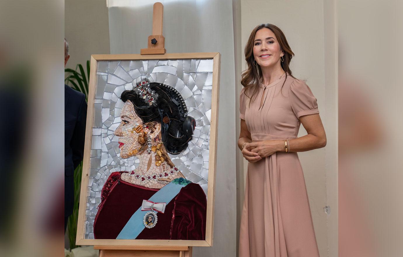 crown princess mary of denmark attends milan design week events