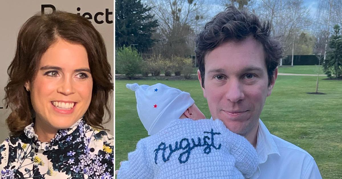 princess eugenie shares new photos baby august husband jack brooksbank