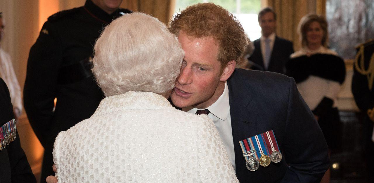 prince harry visits queen elizabeth gravesite