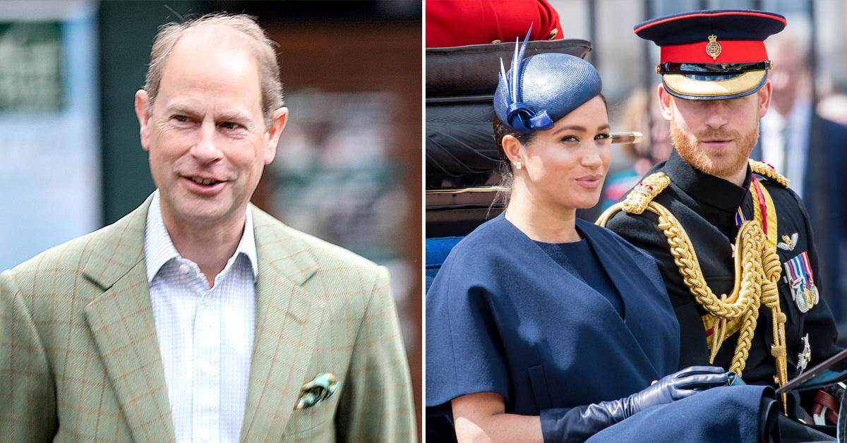 prince edward says meghan markle prince harry feud royal family difficult for everyone