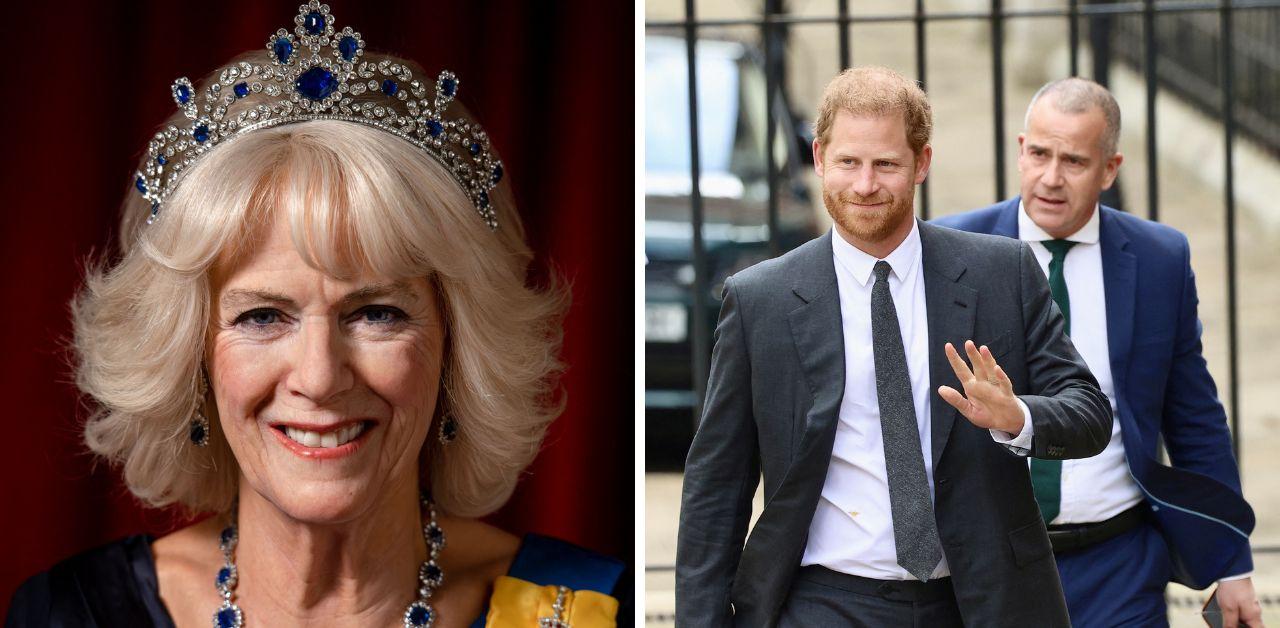 prince harry will bow queen camilla