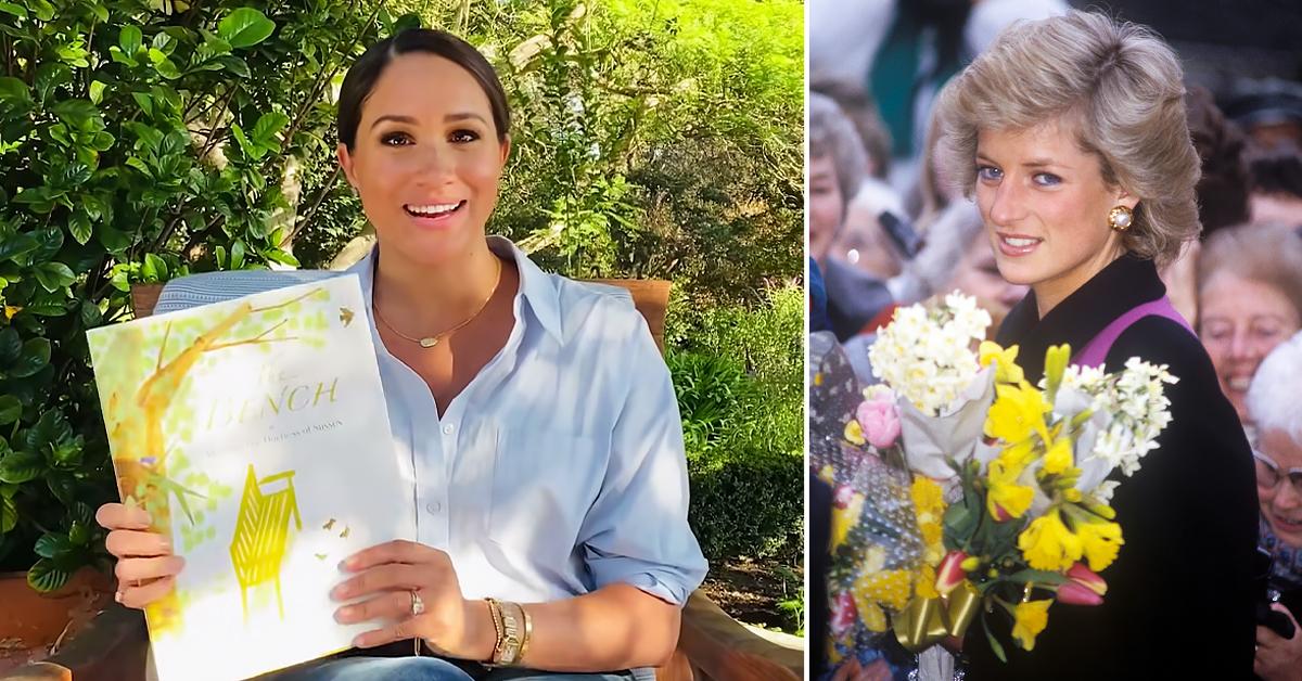 meghan markle wears princess diana watch new youtube video tro