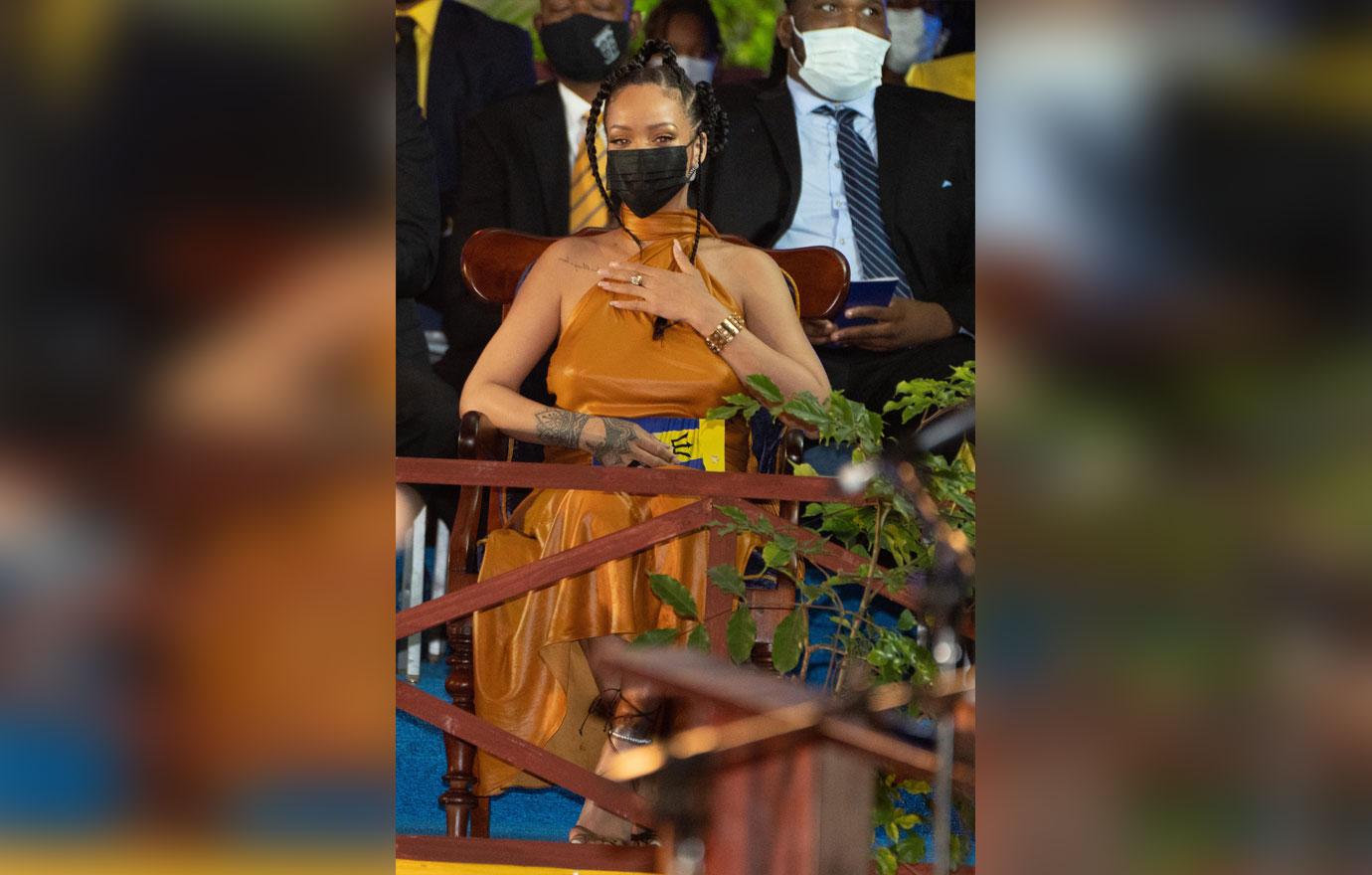 Rihanna and Prince Charles the Night Barbados Celebrates Becoming