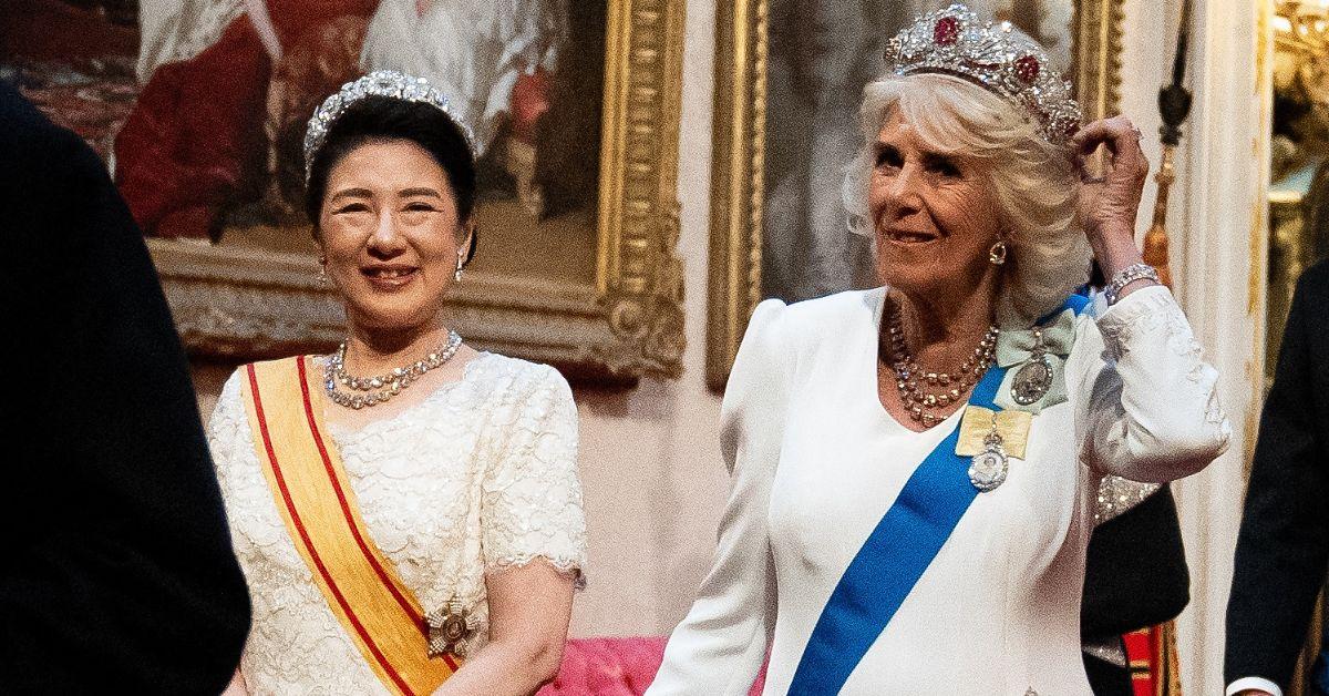 empress masako of japan with britains queen camilla