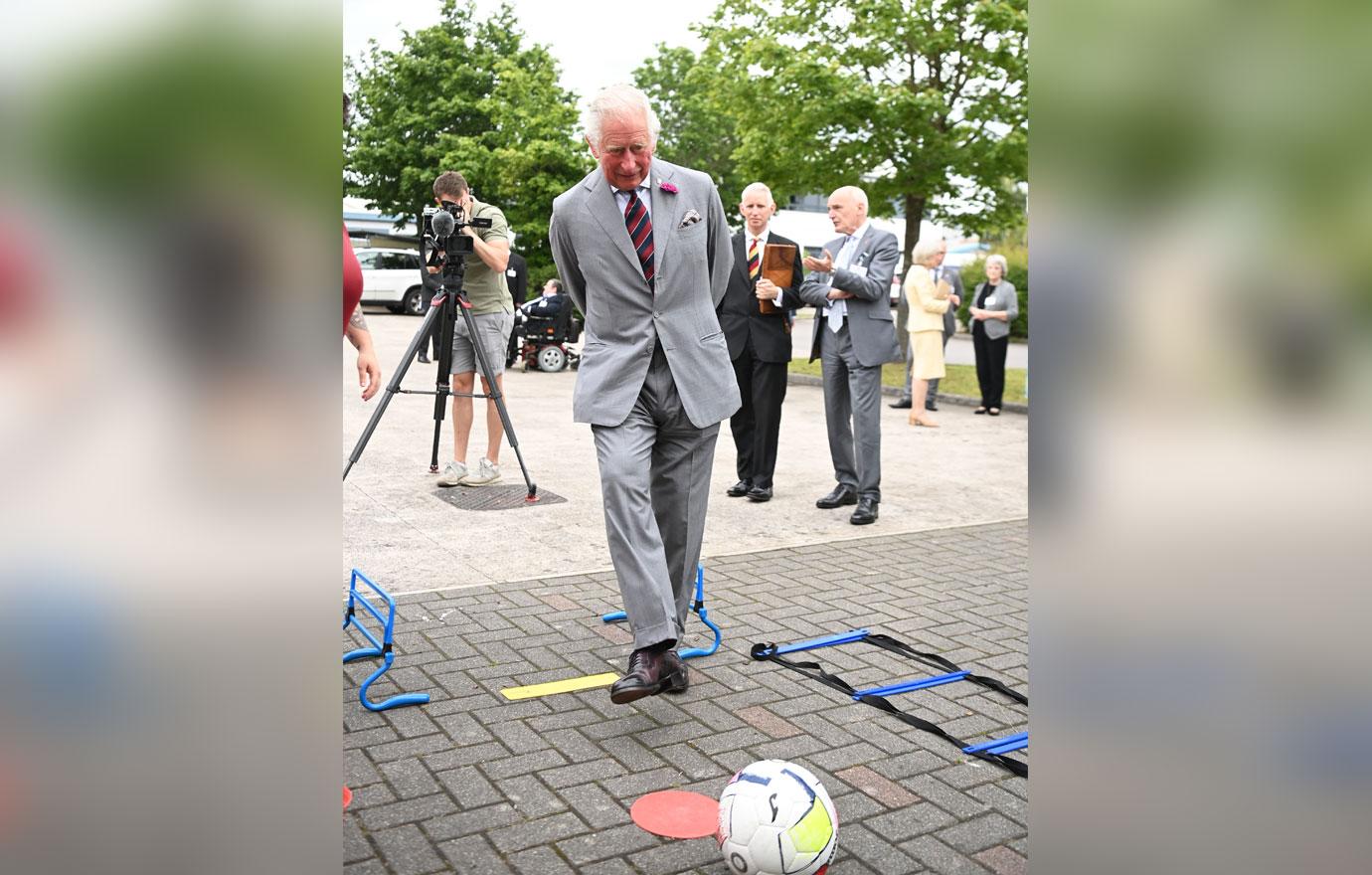 prince charles at sofia gardens cricket ground