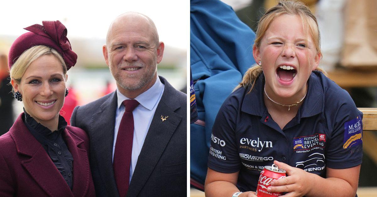 zara tindall mike tindall and mia tindall