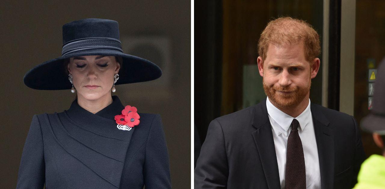 kate middletons emotions are raw amid prince harry feud