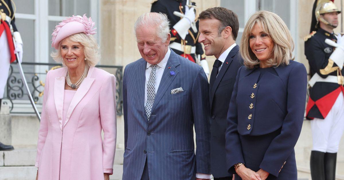 queen camilla and brigitte macron