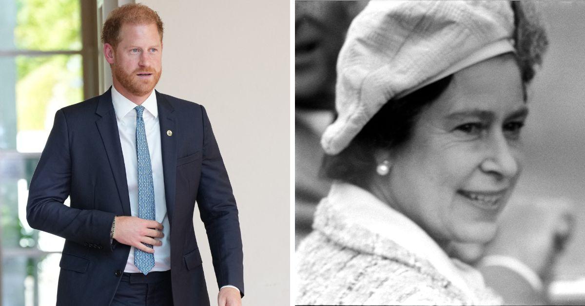 prince harry and queen elizabeth ii