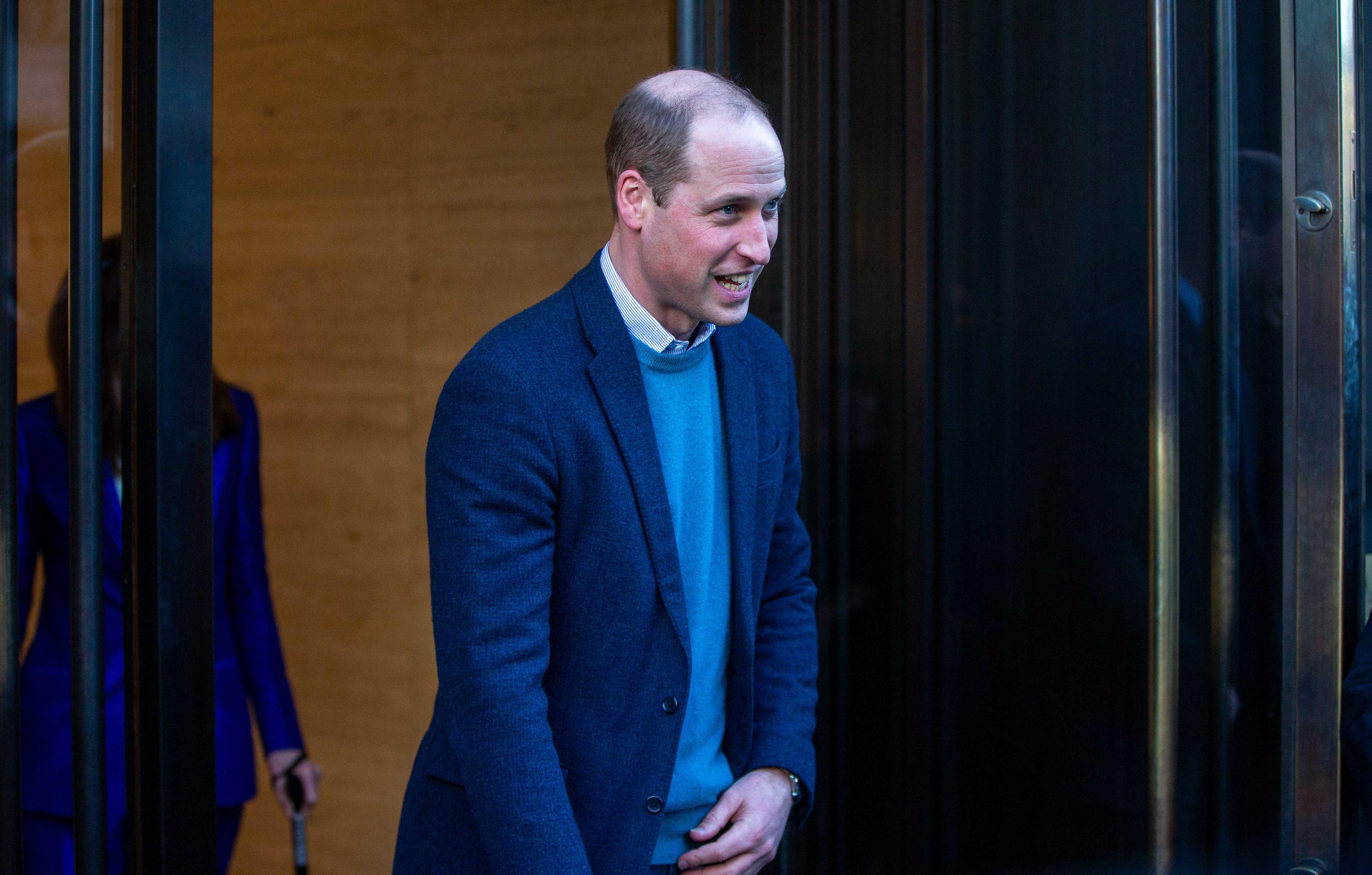 prince william arrives at bafta