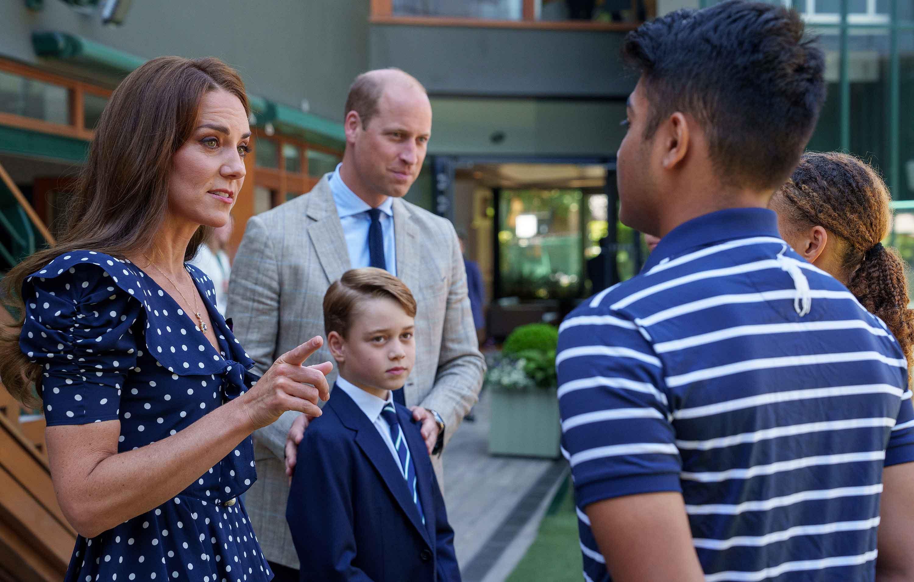 george kate wills at wimbledon