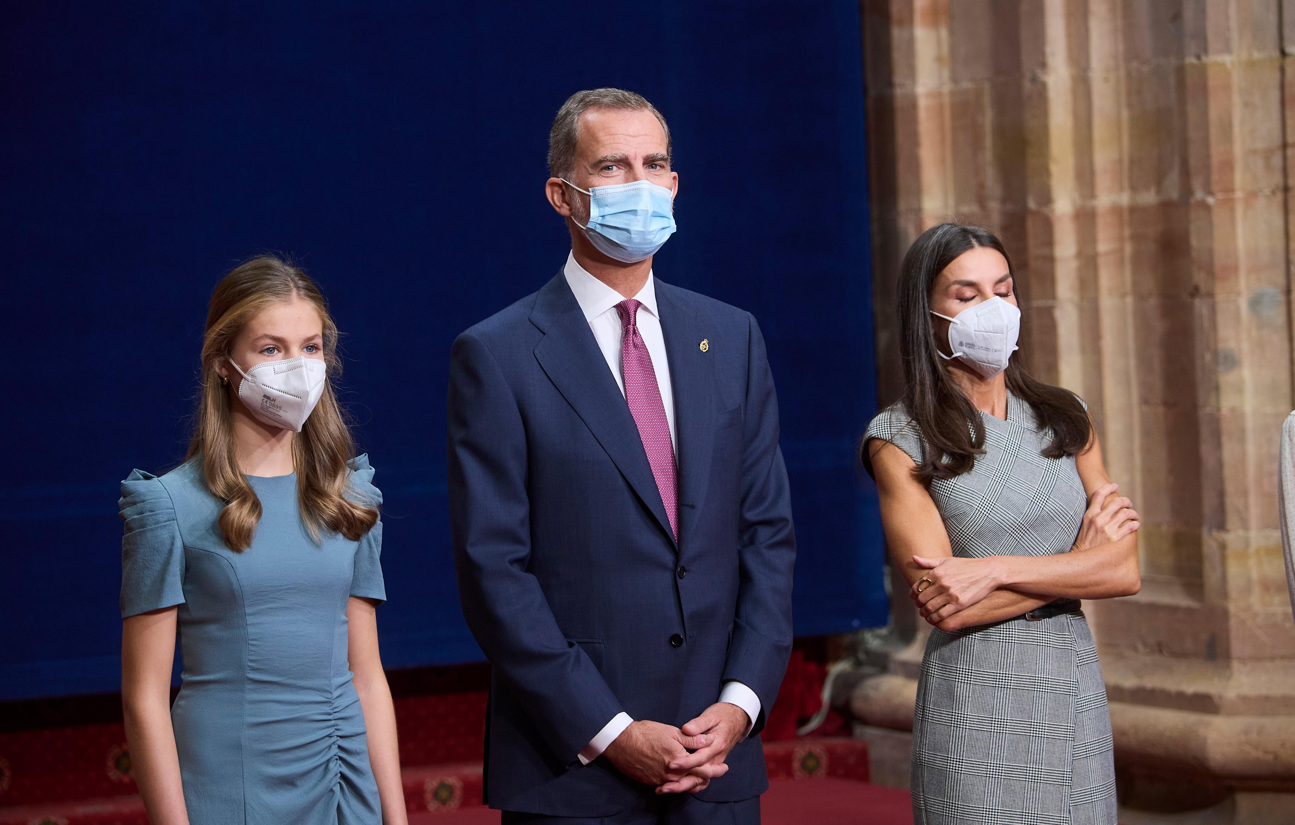 spanish royals attend audience with princess of asturias awards winners