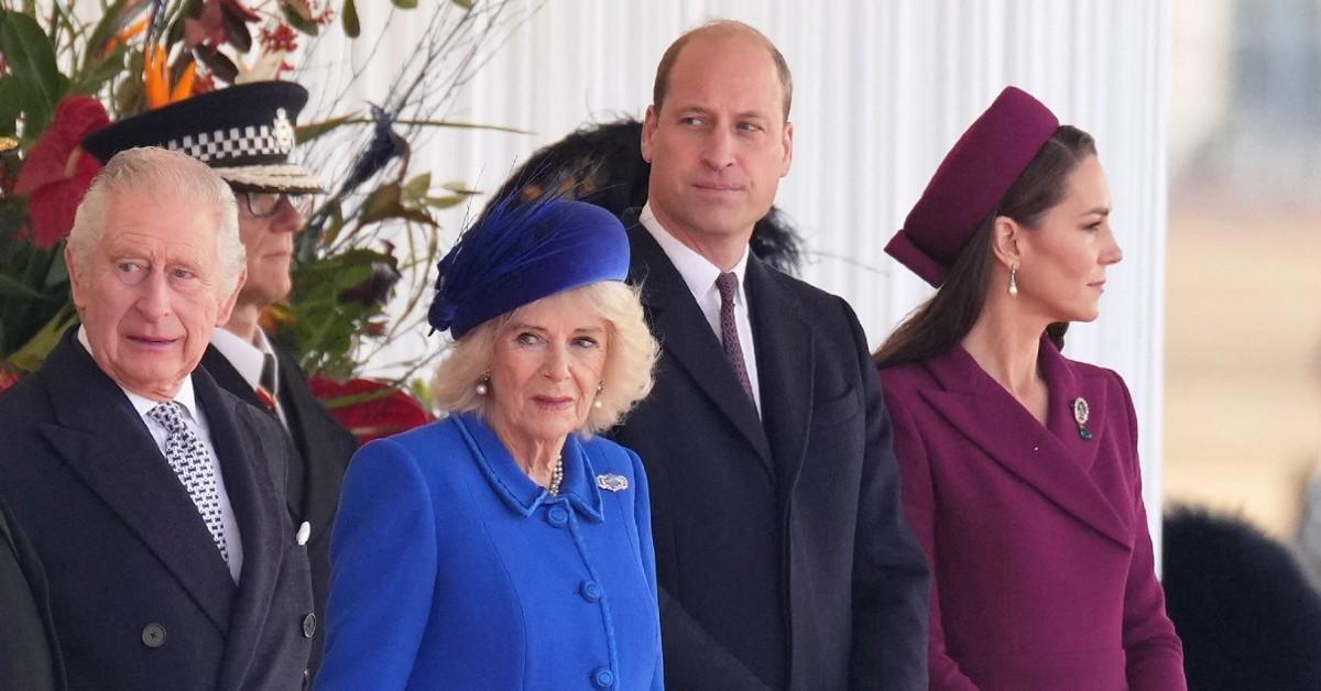 Photo of King Charles, Queen Camilla, Prince William and Kate Middleton