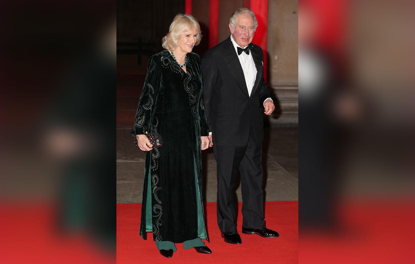 prince charles and the duchess of cornwall attend a british asian trust reception