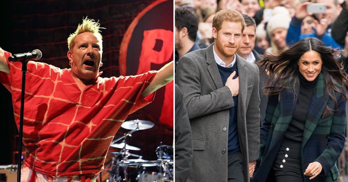 john lydon meghan markle prince harry tro