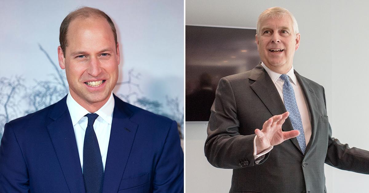 prince william stays silent reporter prince andrew scandal pp