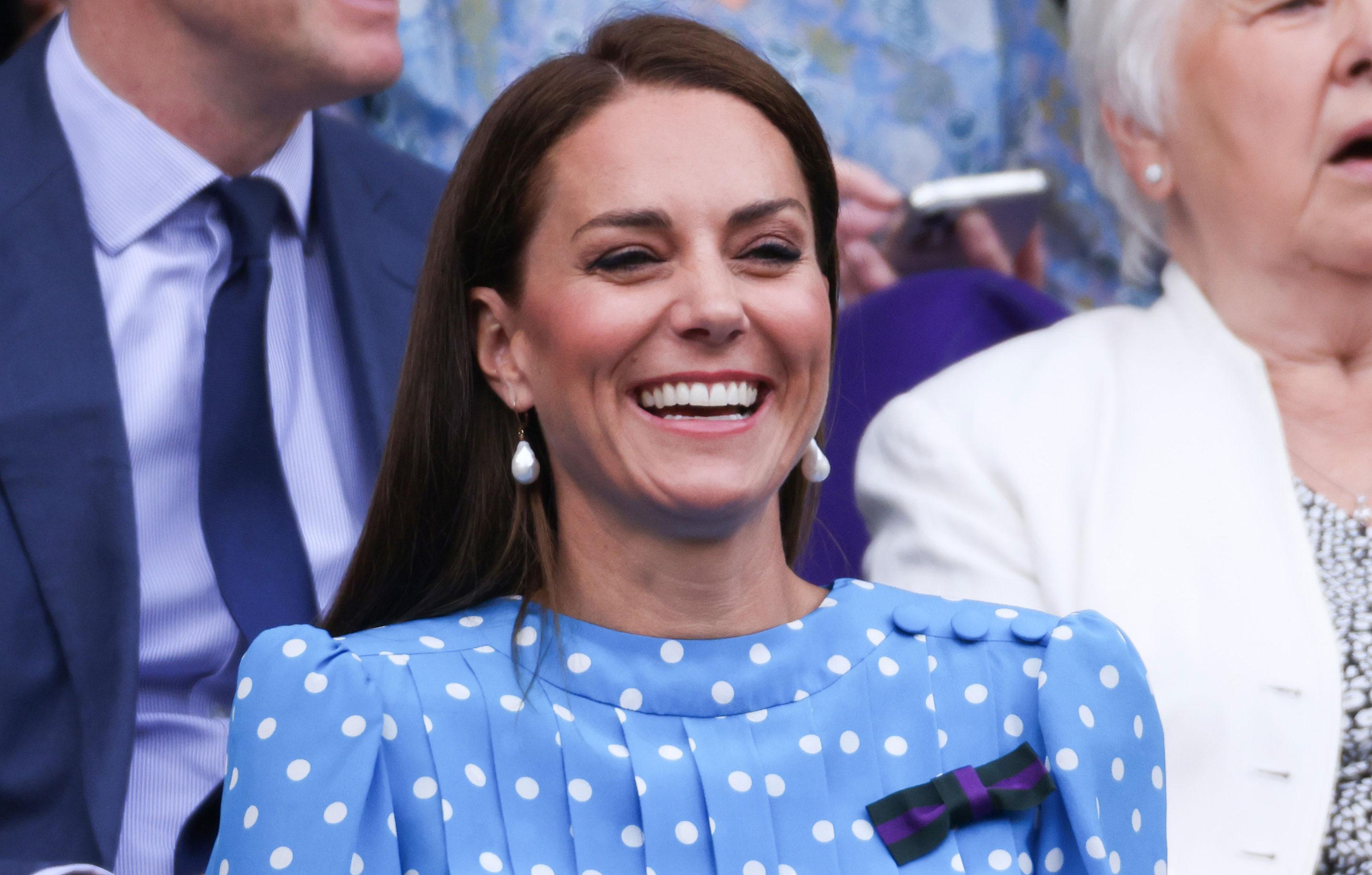 the duke and duchess of cambridge attend wimbledon