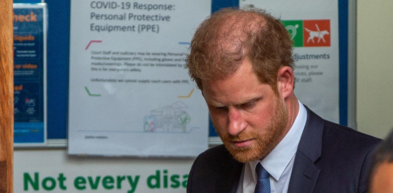 prince harry scolded judge skips court attending lilibet birthday