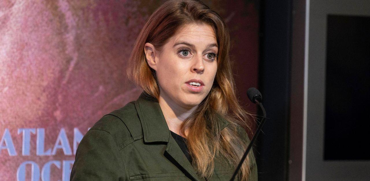 princess beatrice rushes back uk step up king charles foundation