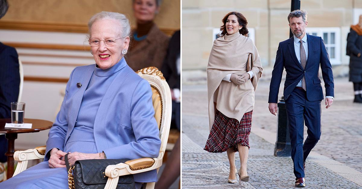 queen margrethe and the crown prince couple attend the opening exhibition pp