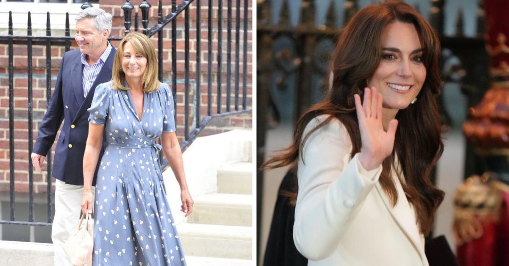 Michael & Carole Middleton 'Will Lend Support' To Sick Kate Middleton