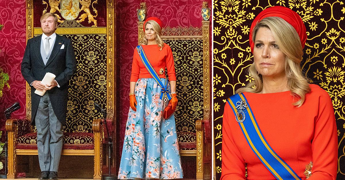 king willem queen maxima of netherlands during prinsjesdag celebrations