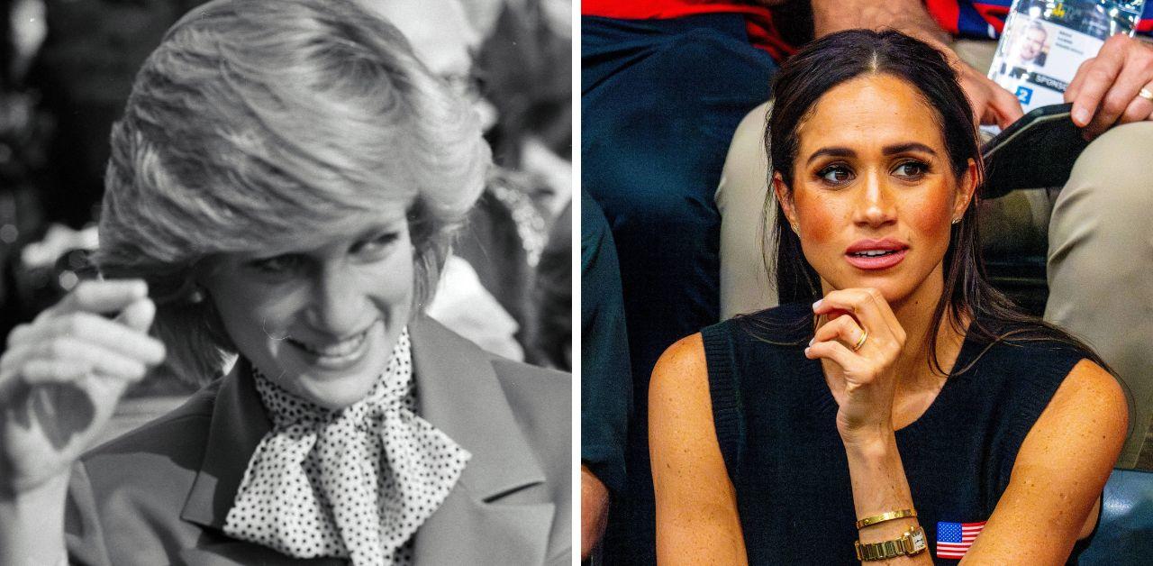 meghan markle compared princess diana during invictus games