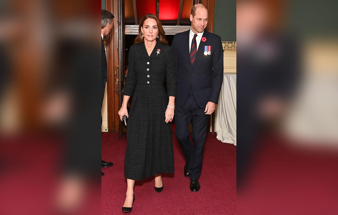 duchess kate prince william royal british legion festival of remembrance