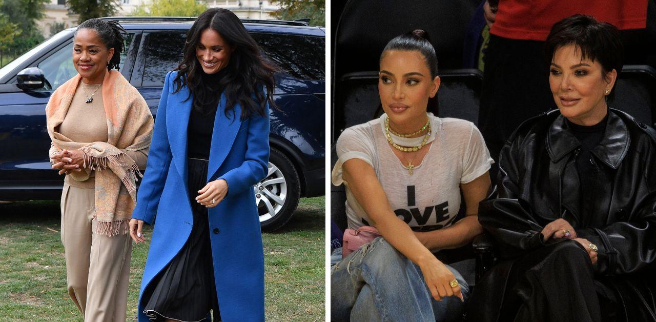 Meghan Markle's Mom Doria Ragland Spotted With Kim Kardashian & Kris