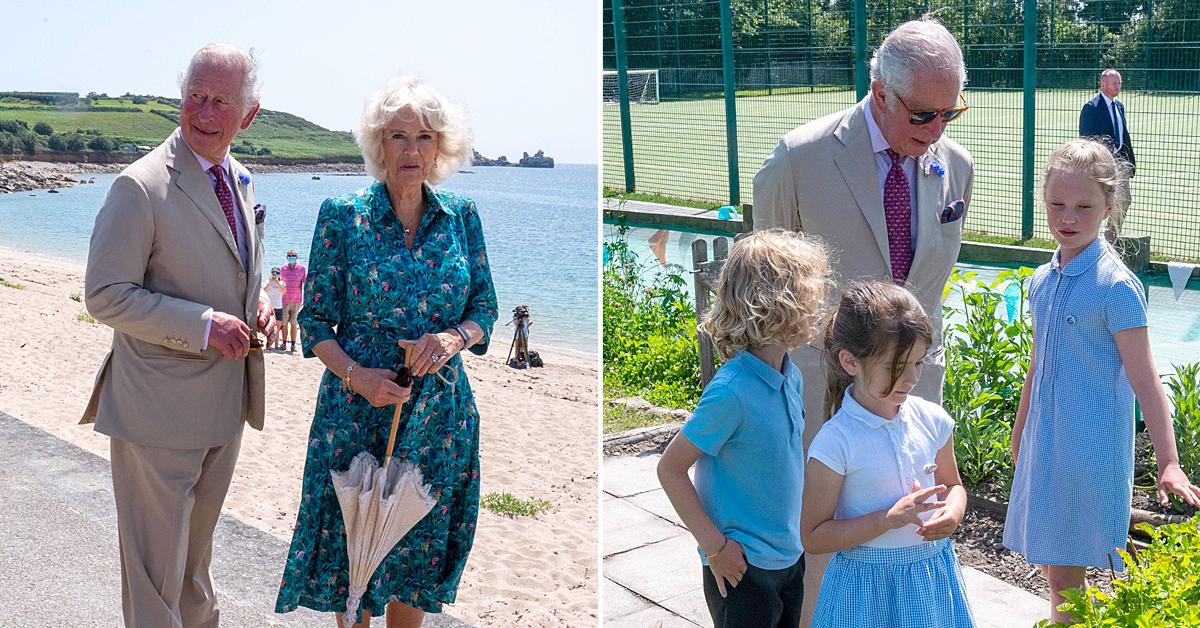 duke and duchess of cornwall visit isles of scilly