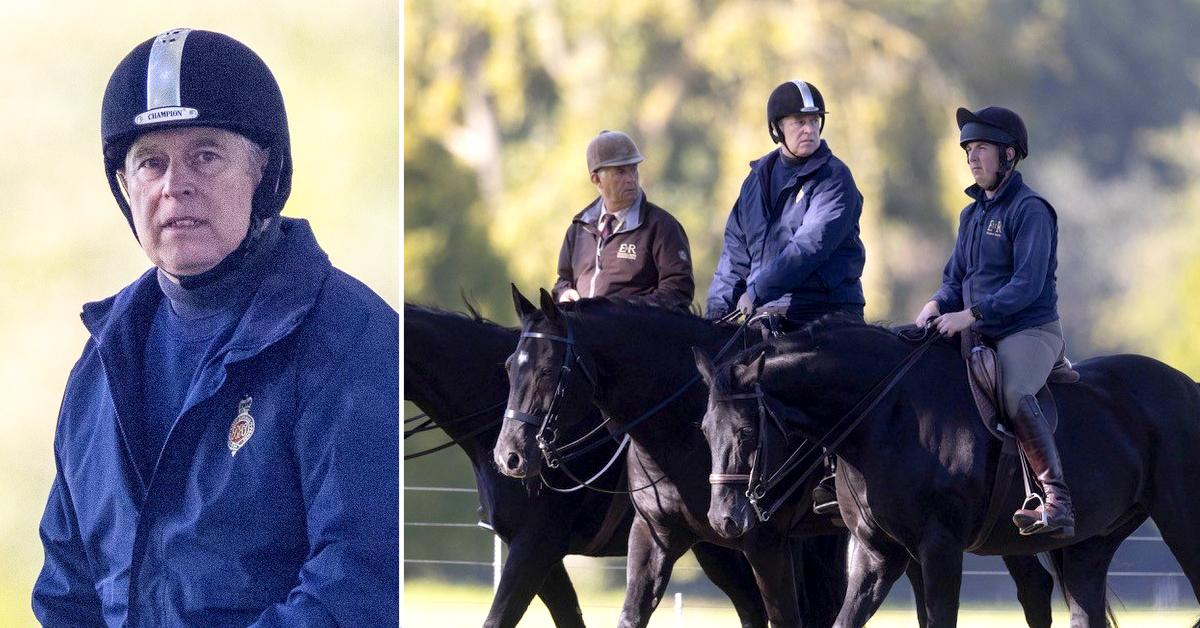 prince andrew at windsor