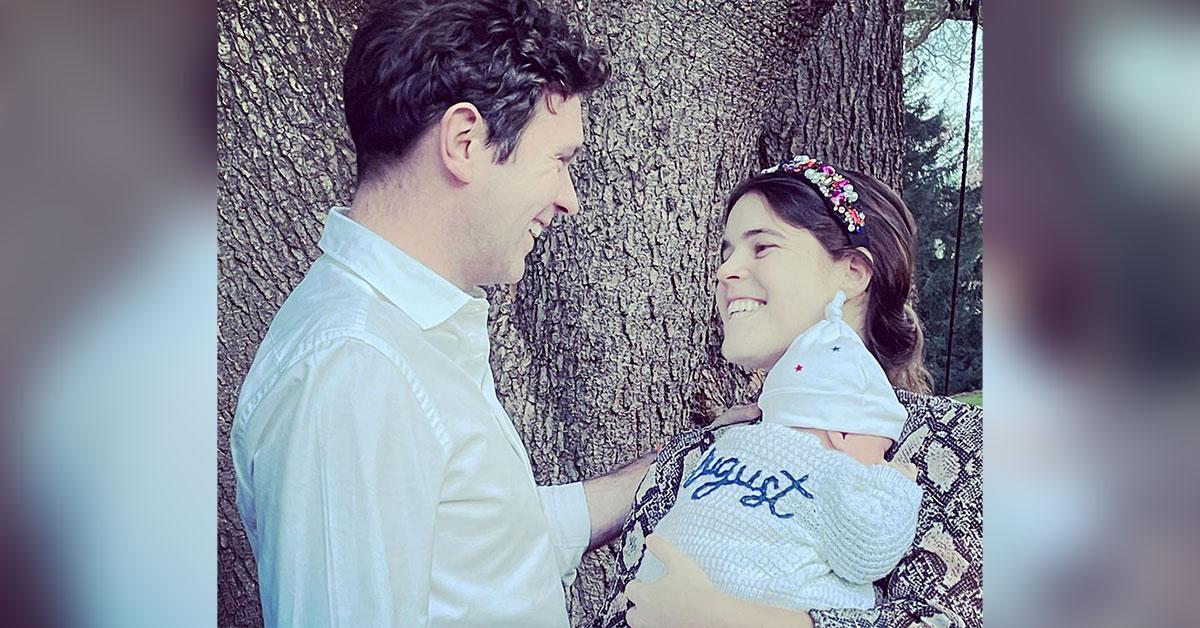 princess eugenie son christening august canceled covid scare tro