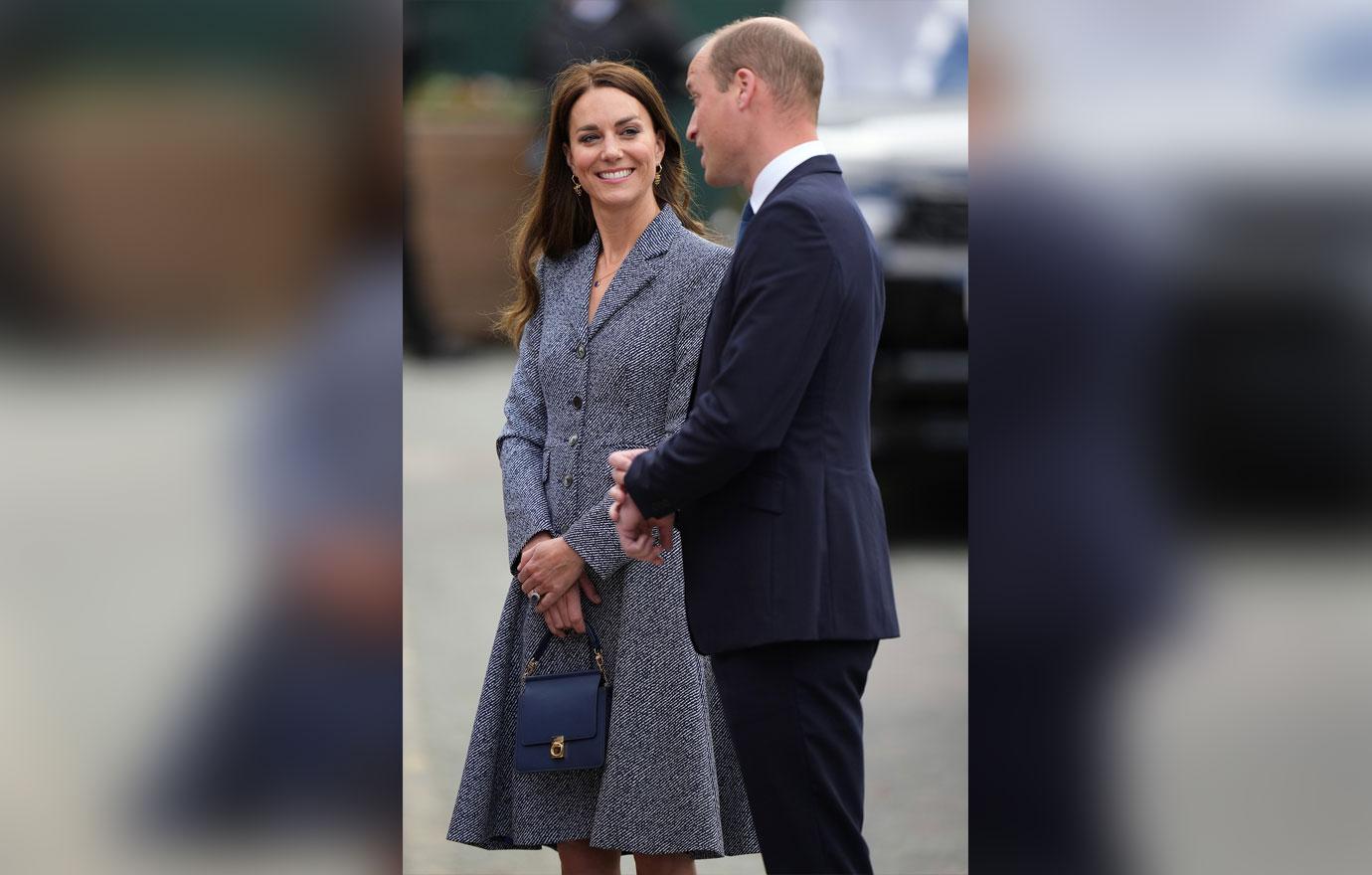 the duke and duchess of cambridge attend the opening of the glade of light memorial