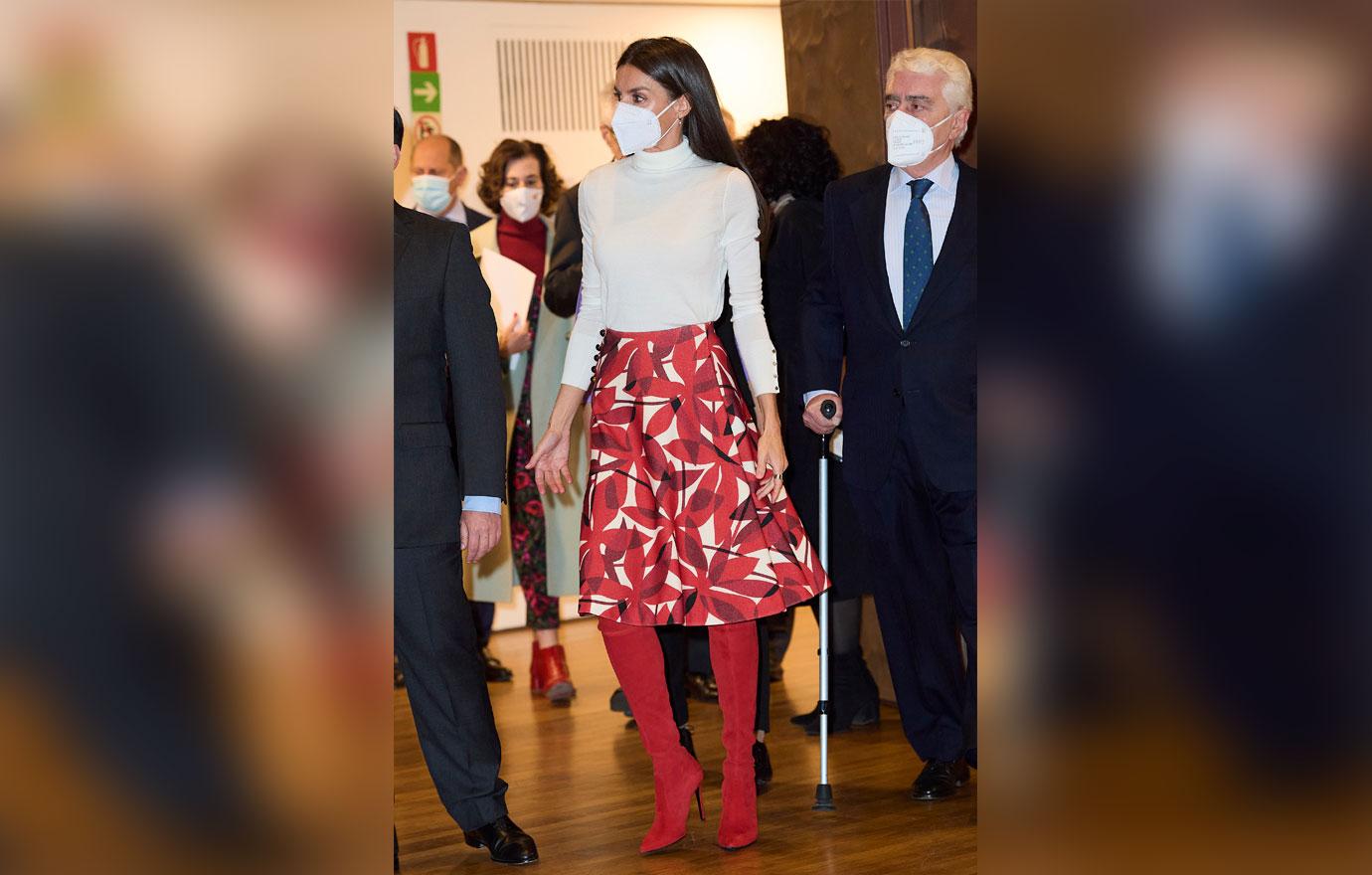 queen letizia attends unicefs th anniversary