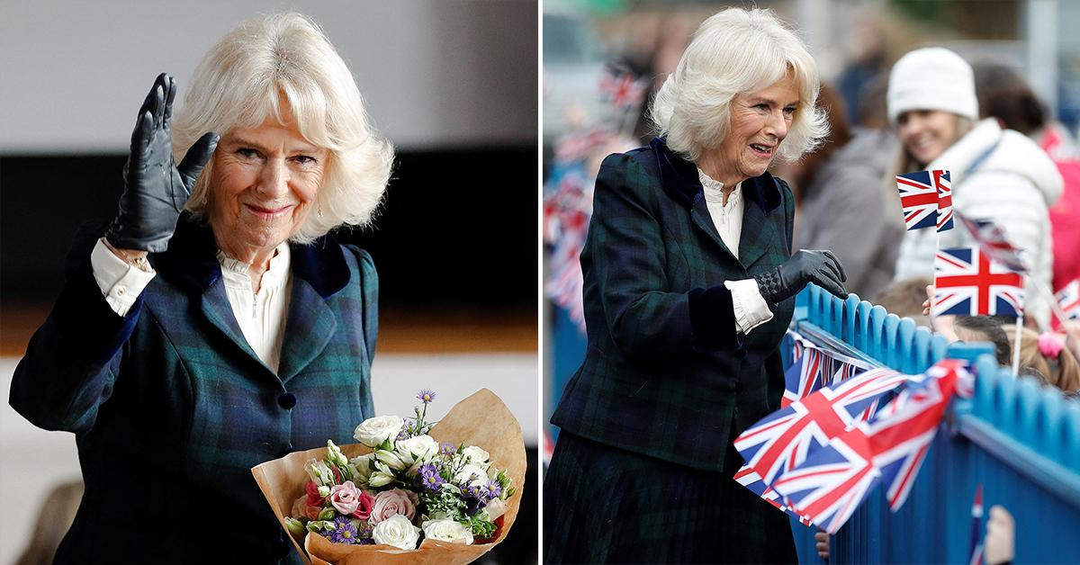 the duchess of cornwall visits roundhill primary school pp