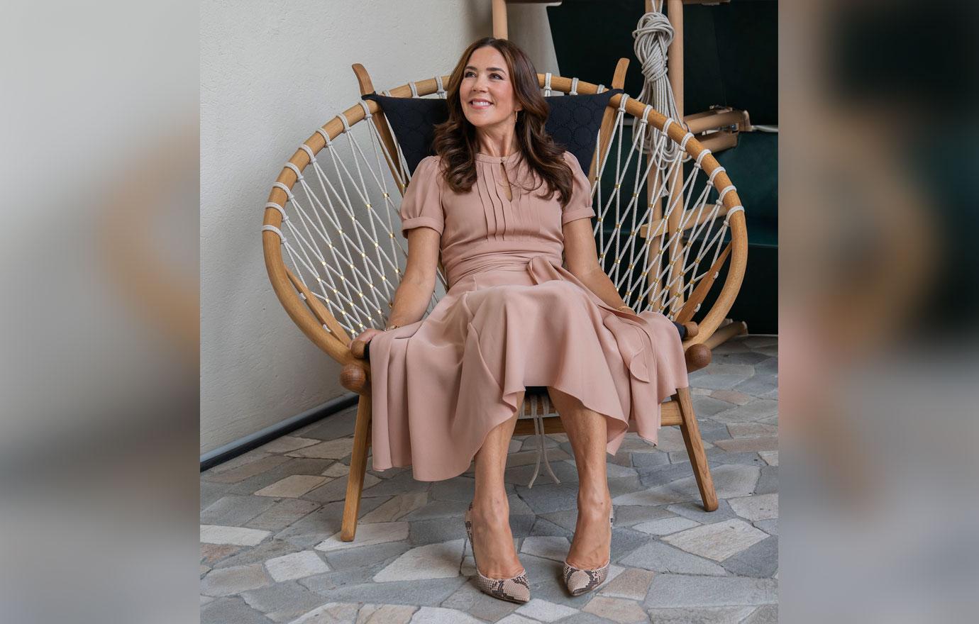 crown princess mary of denmark attends milan design week events